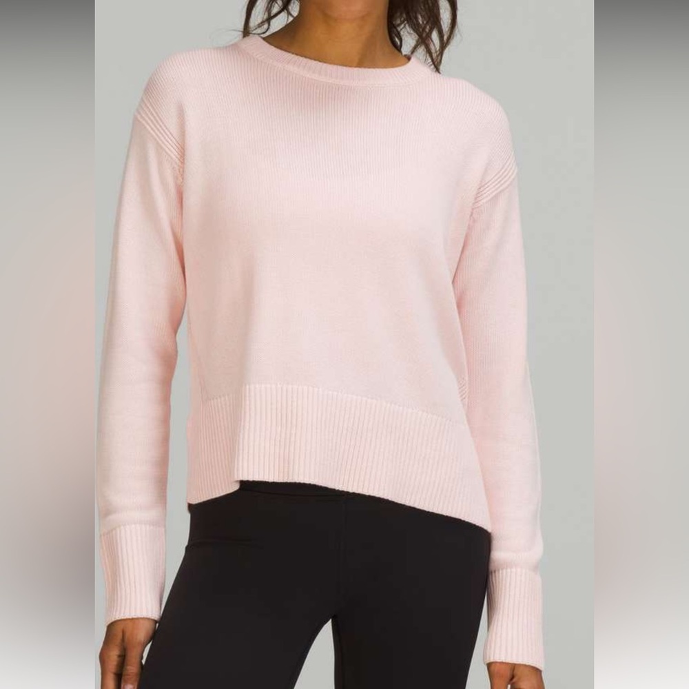 Lululemon Cashlu Boxy Crewneck Sweater Size S/M
